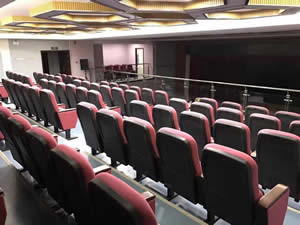 湖南邵陽隆回縣東方紅小學(xué)禮堂椅案例圖片